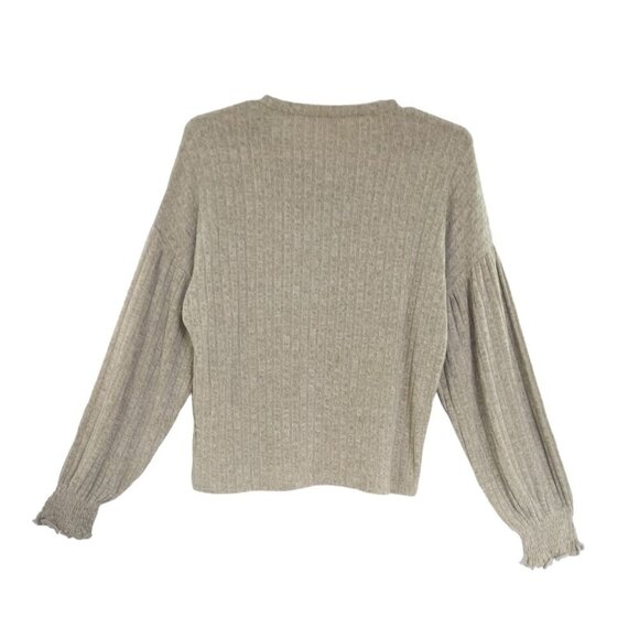 Cupshe, Live Life, polyester and viscose sweater, for women, Color Beige, Size X - Picture 2 of 6